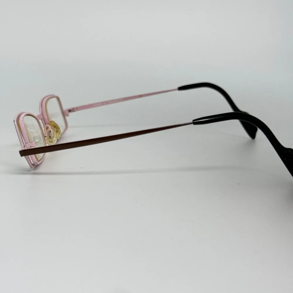 Anne et Valentin B119 Tilt Titanium Eyeglasses Frames Made in Japan‎ Pink 21446